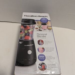 Hamilton Beach Personal Blender with Travel Lid